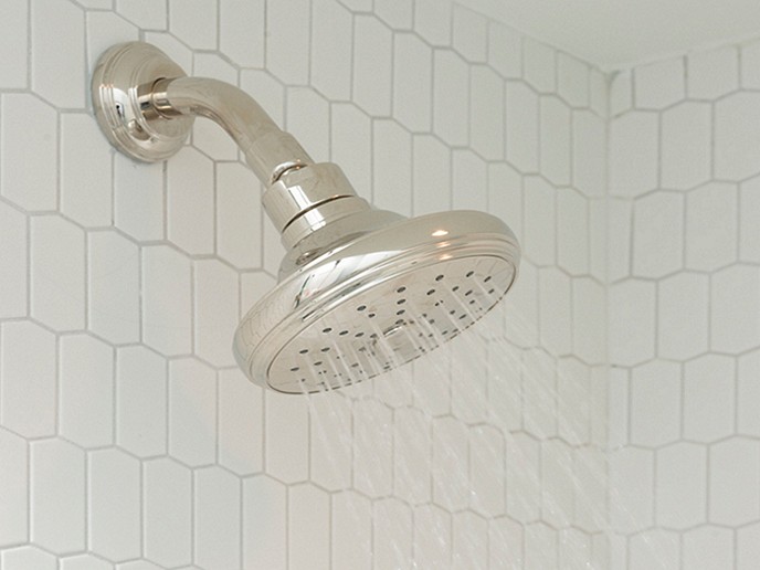 AIR-INDUCTION 2.0 GPM SHOWERHEAD WITH ARM INIGO® by Kallista P23471-00-AD-1-large